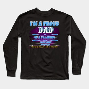 gift for dad from son4D Long Sleeve T-Shirt